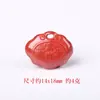 Fidelidad accesorios de joyería de cinabrio natural al por mayor alto contenido bolsa de arena imperial bolsa de dinero Ruyi Xiangyun accesorios diy