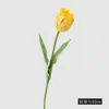 Tulipa Papagaio de PU Flores Artificiais Arte Floral de Alta Qualidade Decoração de Casa Flores Falsas Buquês Artificiais de Casamento Atacado Transfronteiriço
