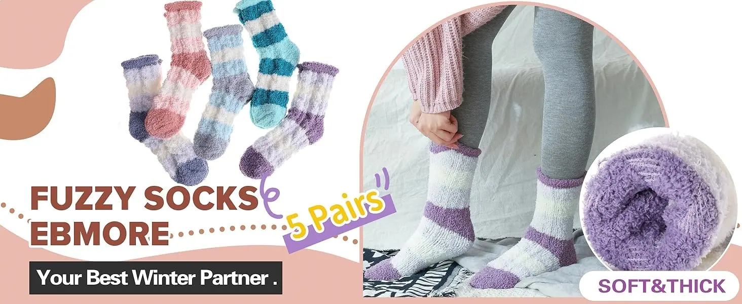 fuzzy socks