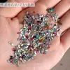 2*3.5mm decorações para nail art de zircônia cúbica em formato de losango com base plana, gemas de floco de neve deslumbrantes e da moda, acessórios de unha usáveis