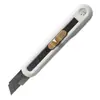 Cuchillo de Utilidad Deli Newse Ns062 Cuchillo para Papel Autoblocante Cortador de Papel Grande y Pequeño Cortador de Papel Simple para Abrir Paquetes