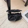Bolsa Infantil 2026 Primavera Nuevo Estilo Plisado Lazo Lindo de Moda Versátil Moderna para Niña Bolso de Hombro Bolso Cruzado