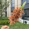 Valle de Huaxi 2026 Nueva Colección: Arreglos en tonos marrones, Serie de 2.5 Yuan, Venta al por mayor de flores artificiales para lugares de boda