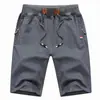 Shorts masculinos transfronteiriços cor sólida combinando calça esportiva de manga curta combinando terno utilitário calças casuais transfronteiriças comércio exterior masculino
