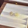 Aretes Perla Aguja de Plata Coreana Plata Esterlina de Alta Gama Retro Europeos y Americanos Aretes de Verano Nicho para Mujer Lujo Accesible