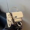 2024 Nueva Llegada Bolso Cuadrado Pequeño de Mano para Mujer Invierno Senmeng Moda Retro Trendy Bolso de Hombro Casual Bolso de Mujer Trendy