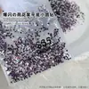 Diamantes Sueltos Ss4 Ab Rhinestones en Forma de Abanico King para Uñas, Rhinestones Super Brillantes en Forma de Abanico, Rhinestones Redondos de Vidrio Iridiscentes Aurora con Base Plana