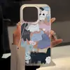 Pintura a Tinta China Gato Gato AplicABLE Funda para Teléfono iPhone17ProMax 17 Apple 16/15 Mate 14 Gama Alta Simple
