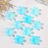 Bestseller Colorido Acrílico Esmerilado Ramo de Girasol de Seis Pétalos Cuentas Sueltas DIY Accesorios para el Cabello Hechos a Mano con Cuentas