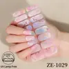 Pegatinas Nuevas para Uñas Zhengxiang Transfronterizas con Lámina Dorada, Efecto Mármol, Película de Esmalte Impermeable, Pegatinas para Uñas Cielo Estrellado al por Mayor