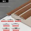 Hebilla Universal de Aleación de Aluminio Ultraestrecha para Suelos de Madera, Tira de Transición para Umbral, Tira de Recorte para Borde de Puerta