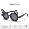 Gafas de Sol para Niñas Estilo Nuevo, Gafas de Sol Polarizadas de Zorro de Dibujos Animados Lindas, Lote Mixto Gafas de Sol de Silicona Suave Cómodas Protección Solar