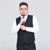 Verano talla grande Traje de Gordo Chaleco Traje de Hombre Chaleco de Hombro Cintura Ropa de Papá Casual Profesional Coreano Chaleco Chaleco Moda de Hombre