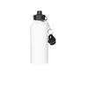 Garrafa de Água Esportiva Leve e Durável para Sublimação, Garrafa de Água em Branco para Transferência de Calor para Viagem ao Ar Livre, Garrafa de Água de Alumínio com Impressão de Logo