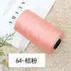 Fio de fita plana de algodão-linho mercerizado, fio oco, fio para bolsa de tecelagem artesanal, fio para chapéu de verão, fio para almofada, fio para sandália atacado