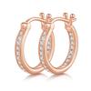 Pendientes de moissanita de plata esterlina S925, pendientes sencillos y elegantes, pendientes personalizados con diamantes retro estilo Hong Kong.