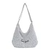 2026 Nova Moda Transfronteiriça Simples Floral Grande Capacidade Bolsa Tote Casual para o Dia a Dia Bolsa de Ombro para Mulheres