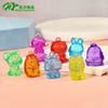 Brinquedos do Zodíaco Boneca de Cristal de Pedras Preciosas Crianças Diamante Parque de Diversões Ornamentos Gashapon Acessórios Micro Acessórios de Paisagem