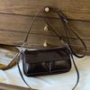 Bolso de mujer estilo coreano, moda retro, informal, pequeño, cuadrado, invierno 2024, nuevo nicho de moda, bolso de mensajero de alta gama