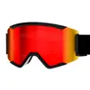 Gafas de Esquí Unisex Antivaho de Doble Lente, Protección UV400 a Prueba de Viento para Snowboard