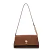 Bolso de hombro nuevo estilo europeo y americano con solapa, bolso cruzado con detalle de candado y cadena, bolso cuadrado pequeño, moderno y a la moda, adecuado para el trabajo, bolso de mujer, estilo moderno transfronterizo