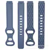Pulseira Adequada para Xiaomi Mi Band 3456/7/8/9 Honor 6/7/9Nfc Huawei 6789 Pulseira de Silicone com Textura de Couro