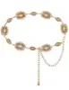 2025 Cadena de Cintura de Cadena Metálica Retro Europea y Americana con Suéter para Mujer Decorativa Versátil de Principios de Primavera Cinturón para Vestido Traje para Mujer