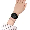 2024 comercio exterior caliente nuevo correa de silicona cuadrada neutral reloj moda hombres y mujeres parejas reloj de cuarzo al por mayor