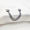 Hebilla Magnética Fija para Pie Cambio de Pierna Cambio de Largo de Puño Artefacto Corto Removible Sin Clavos Sin Costuras Metal Hebilla para Pierna
