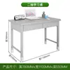 Unidade de Cama Elástica Tipo 14 com Estrutura de Ferro, Cama Superior e Mesa Inferior, Armário de Armazenamento, Escrivaninha para Dormitório de Funcionários