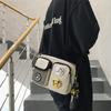 Bolso cruzado para hombre, de un solo hombro, nuevo modelo 2026, bolsa para teléfono, mochila versátil para estudiante, bolso cuadrado pequeño de estilo de pareja moderno