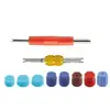 Núcleo de Válvula de Aire Acondicionado Cobre Niquelado Anillo Azul Núcleo de Válvula de Aire Acondicionado Cobre Niquelado R410 R32 R22 R12 Aguja de Válvula