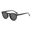 5115 Gafas de Sol Clásicas Japonesas con Remaches y Montura Pequeña, Estilo Retro Artístico para Hombres y Mujeres, Gafas de Sol Redondas Polarizadas