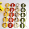 Viento europeo y americano transfronterizo 39x 39mm resina Halo cadena acrílica DIY correa de mano para el hombro cadena de equipaje Accesorios Venta al por mayor