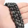 Cuentas sueltas de obsidiana plateada natural Grado AA para pulsera semiacabada Pulsera DIY con accesorios de cuentas Pixiu