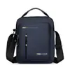 Bolso de hombro personalizado para hombre, nuevo modelo transfronterizo, bolsa cuadrada pequeña de almacenamiento multicapa, bolso cruzado de gran capacidad, mochila para el trabajo