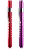 Linterna de pupila lámpara de doctor lámpara de observación lámpara oral lámpara de bolígrafo LED con clip linterna mini para el hogar linterna blanca amarilla