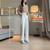 Pantalones de maternidad de tiro bajo con panel de soporte para el vientre, diseño de pierna ancha, forrados de felpa para abrigar, ajuste de talla grande, adecuados para usar como ropa exterior, pantalones largos casuales holgados y cómodos para el embarazo temprano en otoño e invierno