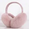 Orejeras Cálidas de Invierno para Mujer, Calentadores de Orejas Lindos, Orejeras de Felpa Plegables para Niñas Estudiantes, Protección para los Oídos para Ciclismo, Anticongelante