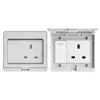Comercio Exterior Ip55 Estándar Europeo Exterior Impermeable y a Prueba de Lluvia Enchufe de Interruptor Montado en Superficie Exterior 16A Estándar Alemán Estilo Británico Multifunción