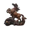 Adornos de Resina al por Mayor del Caballo del Zodiaco, Simbolizando el Éxito Inmediato y un Futuro Brillante, Manualidades para Enriquecerse Rápidamente, Decoraciones para el Hogar