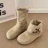 Botas Martin Retro Nuevas para Mujer Otoño/Invierno 2026 con Aumento Invisible de Altura, Uso Bidireccional, Botines Birkenstock que Aumentan la Altura para Mujeres Bajitas