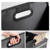 Caja de Almacenamiento Plegable Multifuncional de Tela Oxford Impermeable Caja de Almacenamiento para Coche Venta Directa de Fábrica Color Sólido Resistente a la Carga y la Presión