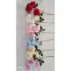 Montaña de Nieve Simulada Princesa Rosa Arreglo Floral de Boda Ingeniería de Jardín Accesorios para Escenario Hotel Hogar Decoración Suave Flores