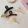 Cabide com Textura Coreana Pegador de Acessórios de Cabelo Elegante Branco Temperamento Grampo de Cabelo para Banho Grampo de Cabelo Grampo de Cabelo Outlet de Fábrica Transfronteiriço