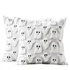Funda de Almohada de Fantasma de Halloween de Comercio Exterior Transfronterizo Peluche 3D Amazon Aliexpress Dropshipping En Stock