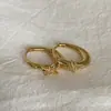 Pendientes Metálicos Ovalados de Estrella de Seis Puntas Dulces y Frescos de Lujo Ligero para Mujer Tendencia de Moda Elegante de Gama Alta Pendientes Versátiles Pendientes