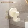 Gancho Adesivo para Pia Gancho Adesivo Banheiro Vaso Sanitário Sem Furo Ventosa Transparente Rack de Armazenamento para Lavatório Sem Marcas Rack para Pendurar Pia