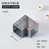 Conector en T de Tubo de Hierro Galvanizado Junta de Tubo Cuadrado para Escalera Accesorios Planos sin Soldadura Esquina en T Leede Zhuj