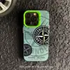 Adecuado para Funda de Teléfono Móvil Iphone17 Stone Island Apple 16Promax Funda Protectora 15/14 Anti-Caída Hombre 13Imd12